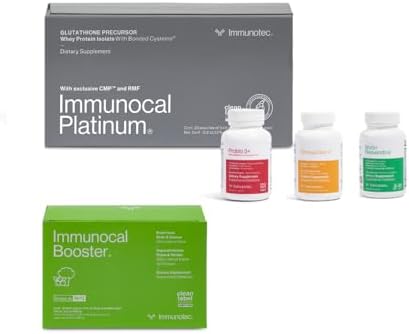 Immunocal Complete Wellness & Performance Pack Platinum, Multi+Resveratrol, Probio 3+, Booster, Omega