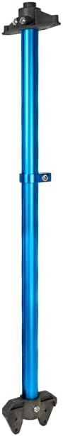 Bixpy DIY Vertical Motor Mounting Pipe Universal 1 OD Motor Mount Pole | Compatible for Custom Watercraft Projects, Grooved Cable Management Pipe with Steering Wing & Shaft Collar Clamp