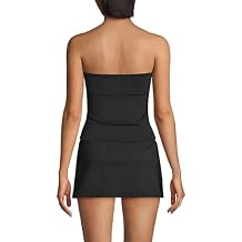Lands' End Women's Bandeau Tankini Swimsuit Top