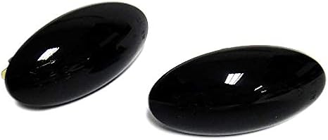2X Black Smoked Lens Side Indicator Amber Led Marker Repeater Light for Alto Baleno Celerio Grand Vitara Ignis Sx4 Swift Vitara Sedici Agila B Ii