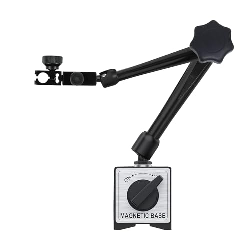 HDLNAK Magnetic Base Stand 176 lbs Max Pull for Dial Indicator Black