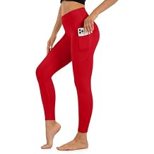 Thick High Waisted Lounge Legging - Buttery Soft Tummy Control Workout Yoga Pants for Women with Inner Pocket
