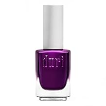 duri Nail Polish, 347 Amethyst, Violet Shimmer, Full Coverage, Glossy Metallic Finish, Quick Drying, Lasting, New Brus, 0.45 Fl Oz Cosmetics