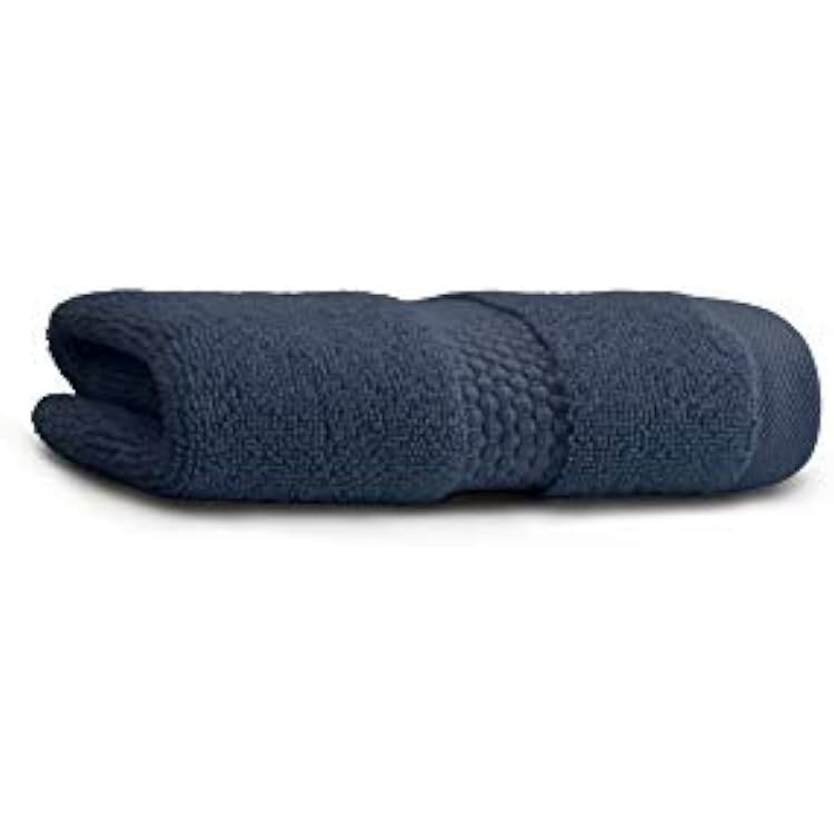 Kassatex Atelier Washcloth 13 x 13 - 100% Turkish Cotton - Batic Blue