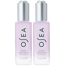 OSEA Dream Night Serum with Bio-Retinol - 1oz - Anti-Aging Night Serum for Face - Firming Peptides - Reduces Wrinkles, Firms & Brightens Skin (Pack of 2)