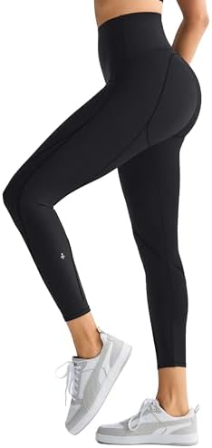 Orolay High Waisted Leggings for Women Tummy Control 78 Leggings for Women Compression Workout Yoga Pants