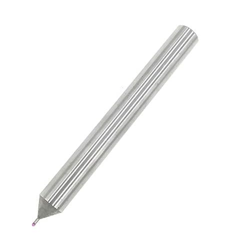 Ball Tip Probe Insert 1mm Diameter Ruby Ball Tips 8mm Diameter Shank for Height Gauges 1mm Diameter Ball