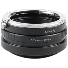 AF-NIK Z Lens Adapter Ring for Sony A/for Minolta AF Mount Lens and for Nikon Z Mount Camera NIK Zf/Z8/Z9/Z fc/Z6 II/Z7 II/Z5/Z50/Z6/Z7 Metal Lens Adapter Ring Manual Focus Adapter Ring(AF-NIK Z)