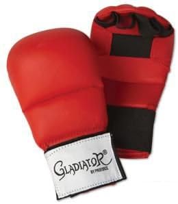 Pro Force Gladiator Karate Gloves - Red - Medium