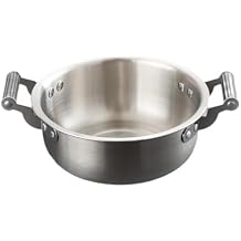 Korean Ramen Pot Stockpot Fast Heating Household Double Ear Multipurpose Korean Ramen Noodle Pot Kitchen Cookware, 22cm