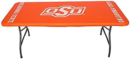Kwik-Covers 6' Rectangle Oklahoma State Table Cover - Single
