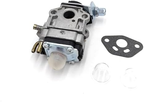 11mm 2-Stroke Carburetor Replacement for 22cc 26cc 33cc 34cc Multi Tool, Easy Start, Smooth Idle