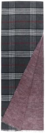 Fraas V Cashmink Plaid Reversible Scarf