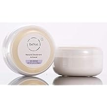 BeNat. All-Natural Deodorant Cream. No- Aroma. Artisanal. Smooth, Simple, Safe and Effective. No Essential Oils. 12hrs Odor Protection w/Ingredients you can Pronounce! For All-Family
