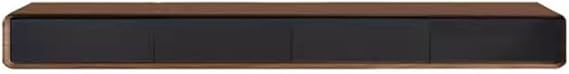 Floating TV Stand Floating TV Unit 62/78/94'' Wall Mounted TV Cabinet Wooden Entertainment Media Console Center Simple Living Room Bedroom Wall Mounted TV Stand Shelf(Brown-C,160 * 24 * 20cm)