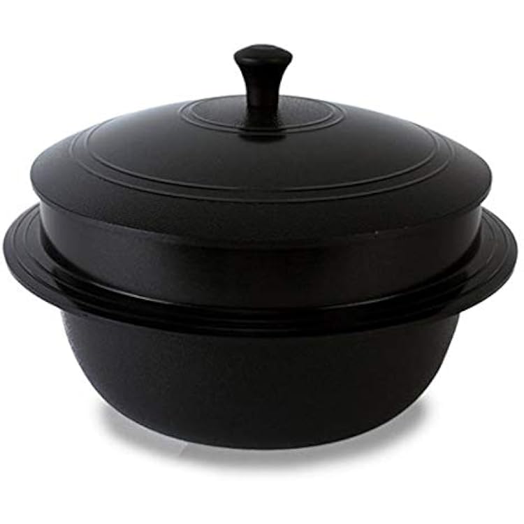 [KF] IH Induction Korean Traditional Iron Pot Rice Gamasot Ceramic Cauldron Made in Korea 8.6 22cm