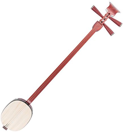 OrientalMusicSanctuary Rosewood Southern Paulownia Sanxian - Chinese Shamisen Banjo Lute