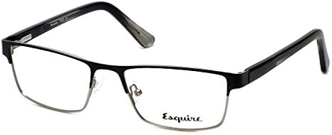 Esquire Designer Eyeglasses EQ1523 in Black 53mm DEMO LENS