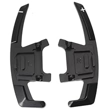 Car Steering Wheel Shift Extension Paddle Accessories Compatible with VW Golf 7 /R-line GTI 2015-2020 Car Accessories(Black)
