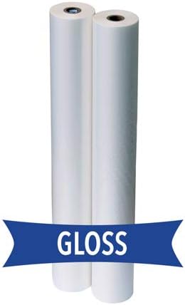 2 Rolls Standard Gloss 1.5 Mil 18 in. x 500 ft. x 2.25 in. core Laminating Film