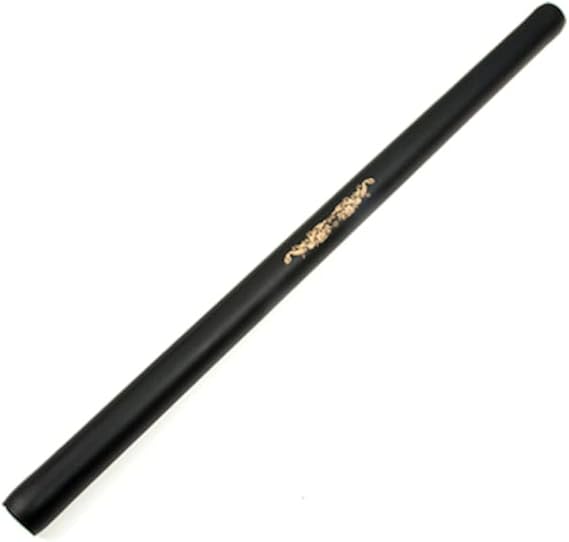 Foam Practice Escrima Stick - Black - 26 Inch Long, 1 1/4 Inch Diameter - 4 Pack | 2 Pairs of Sticks for Safe Sparring