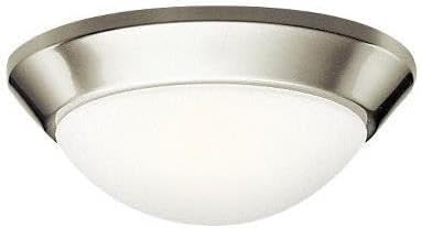 1 Light Flush Mount with Contemporary Inspirations 4.25 inches Tall by 10 inches Wide Contemporary Flush Mount Light 147-Bel-555369