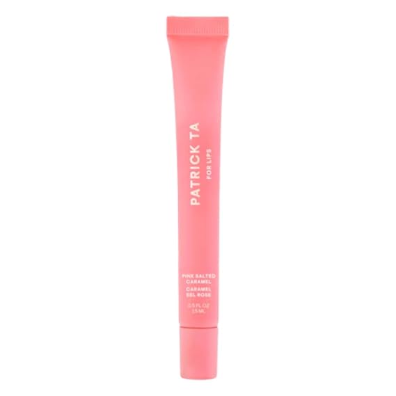 Patrick Ta Major Moisture Hydrating Tinted Lip Balm with Vitamin E - Pink Salted Caramel 0.5 oz