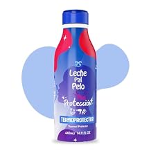 Leche Pal Pelo Protection Plus - Thermal Protector Aloe Vera Heat Protectant - Shields Hair from Styling Tools - For All Hair Types - 14.9 oz