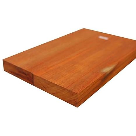 Exotic Wood Zone | African Padauk Electric Musical Guitar Luthier Tonewood Body Blanks | 21" x 14" x 1-3/4" - Glued(3 Pcs)