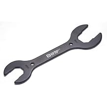 Bike Threaded Headset Wrench, 30 32 36 40mm Bicycle Fork Headset Top Locknut Removal Spanner Tool (4 PCS-30-32-36-40MM)