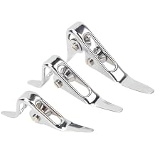 3PCS Aluminum Alloy Fishing Rod Roller Guide Set - Double Pulley Tip Guide Rings for Saltwater & Freshwater Rods (7cm/8cm/9cm)