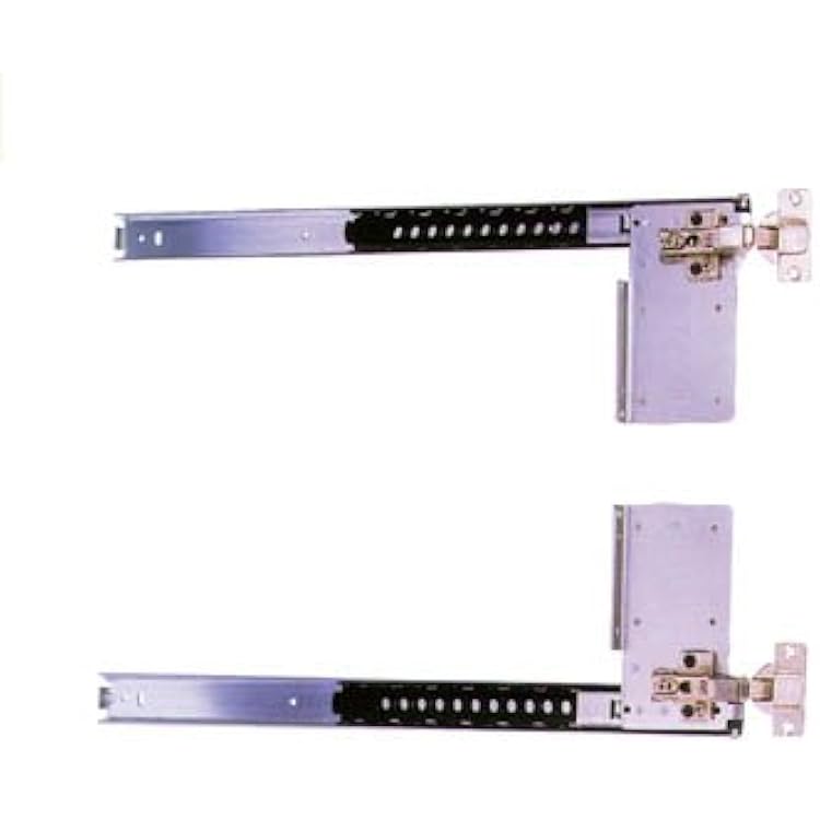 KV Pivot Door Slide Hardware Overlay Application Self Closing 20 18 Slide Kit Black