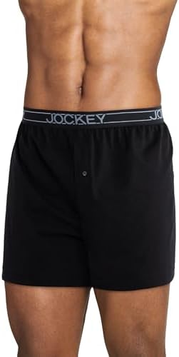 Jockey Mens Underwear ActiveBlend Knit 5 Boxer