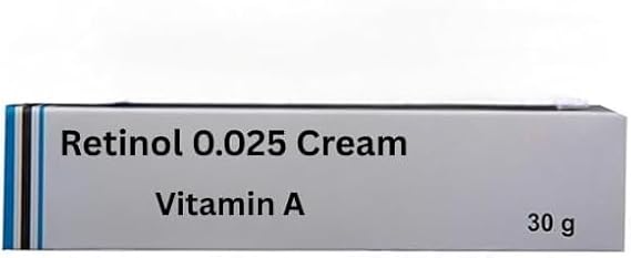 Retinol Cream Vitamin A 0.025 For Smooth & Glowing Skin 30g