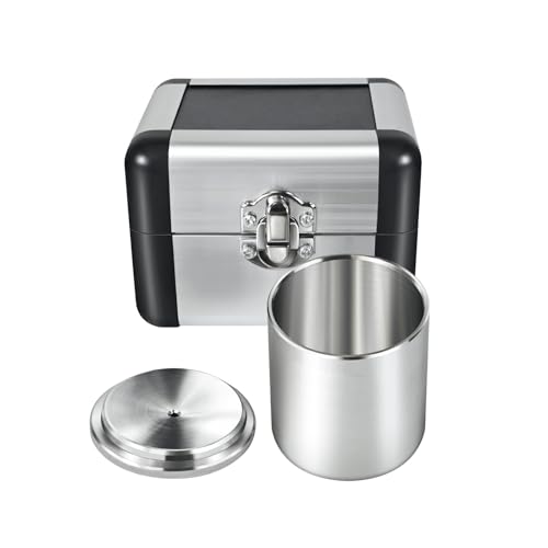 Paint Density Specific Gravity Cup, Stainless Steel Coating Density Cup Liquid Densimeter Pycnometer Coating Specific Gravity Cup 100ML