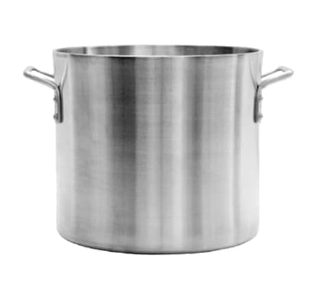 A-to-Z Supply ALSKSP607 40 Qt Aluminum Stock Pot, 6 mm Heavy-Duty