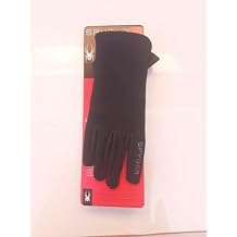 Spyder Leather Palm Black Gloves (Medium)