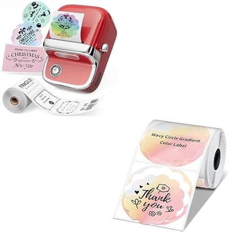 Phomemo M150 Inkless Label Maker with 2 Tapes