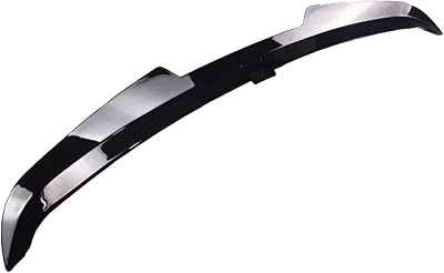 Maxton Style Rear Trunk Boot Spoiler Wing Compatible For A3 S3 RS3 8Y Sportback 2020-2024 Car Rear Roof Lip Lid Rear Roof Spoiler WingGlossy Black