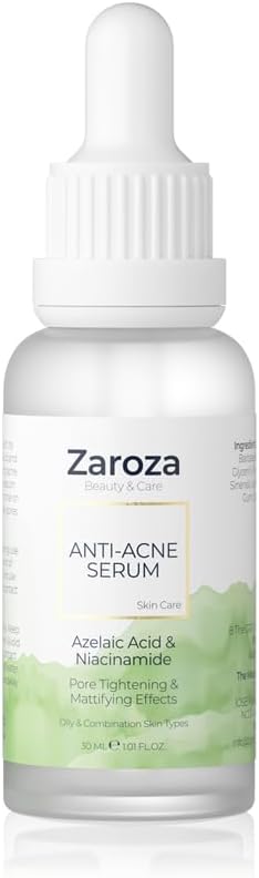Zarosa Black Spot & Anti-Pimple Azelaic Acid & Salicylic Acid & Niacinamide Serum 30 ml