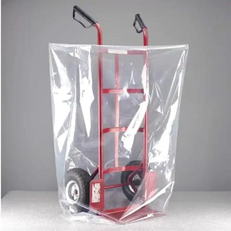Extra Large Storage Bags Huge Clear Plastic Bags Perfect for Garage, Moistureproof, Dustproof, Luggage, Suitcase, Furniture, Comforter and More 59x71 Inch, 10 Pack