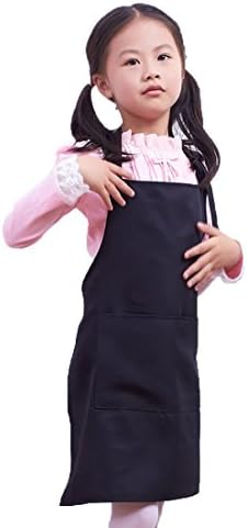 Kids Painting Artist Aprons Children Kitchen Chef Apron with Pockets