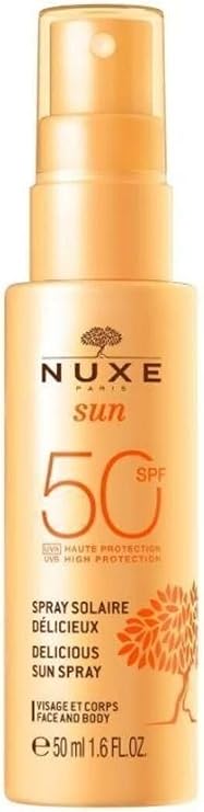 Nuxe Sun Güneş Koruyucu Yüz Ve Vücut Spreyi Spf 50 50 Ml