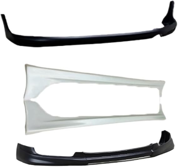 Auto Body Systems Pp Wide Body Kit Front Bumper Lip, Rear Bumper Lip And Side Skirt Compatible For Honda City 2008 2009 2010 2011