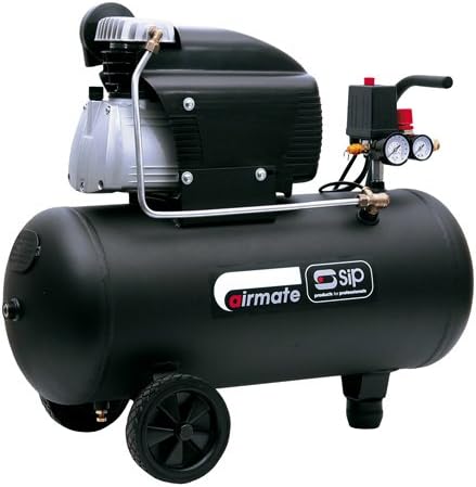 SIP 05283 230v Airmate TN2.5/50-D Direct Drive Oil Lubricated Air Compressor