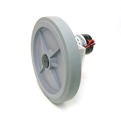 A28-400-G-10W 10-Inch Wheel Motor, 12V, 24V, or 36V DC, 580 RPM