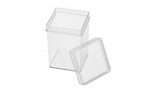 SPL Incu Tissue (Square Vessel for Plant Culture), PC, 72x72x100mm,Autoclavable, Transparent Case of 120