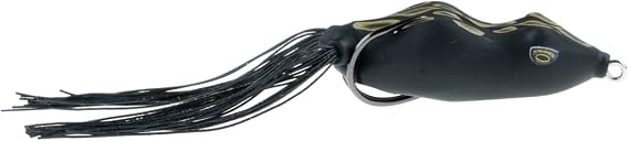 SNAG PROOF Bobby's Perfect Frog | Versatile Hollow Body Topwater Lure | Gold Rush, 3-Inch, 5/8 oz