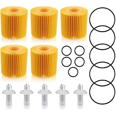 MOTOALL 04152-YZZA1 Oil Filter Kit for Toyota Avalon Camry RAV4 Sienna Lexus ES300h ES350 IS200t RX350 RX450h 04152-31090, 04152-YZZG1