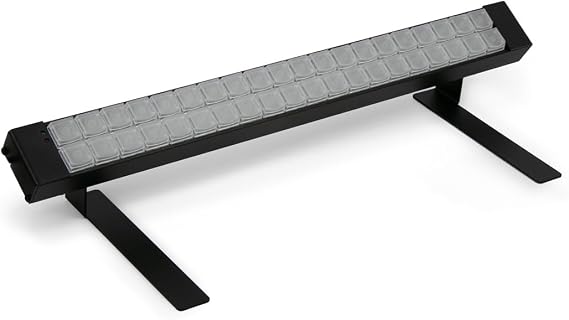 X-keys XKE-40 Upper Tier Keys USB Programmable Keyboard (Additional Customizable Keys for Behind Desktop Keyboard)